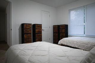 Bedroom angle with dressers